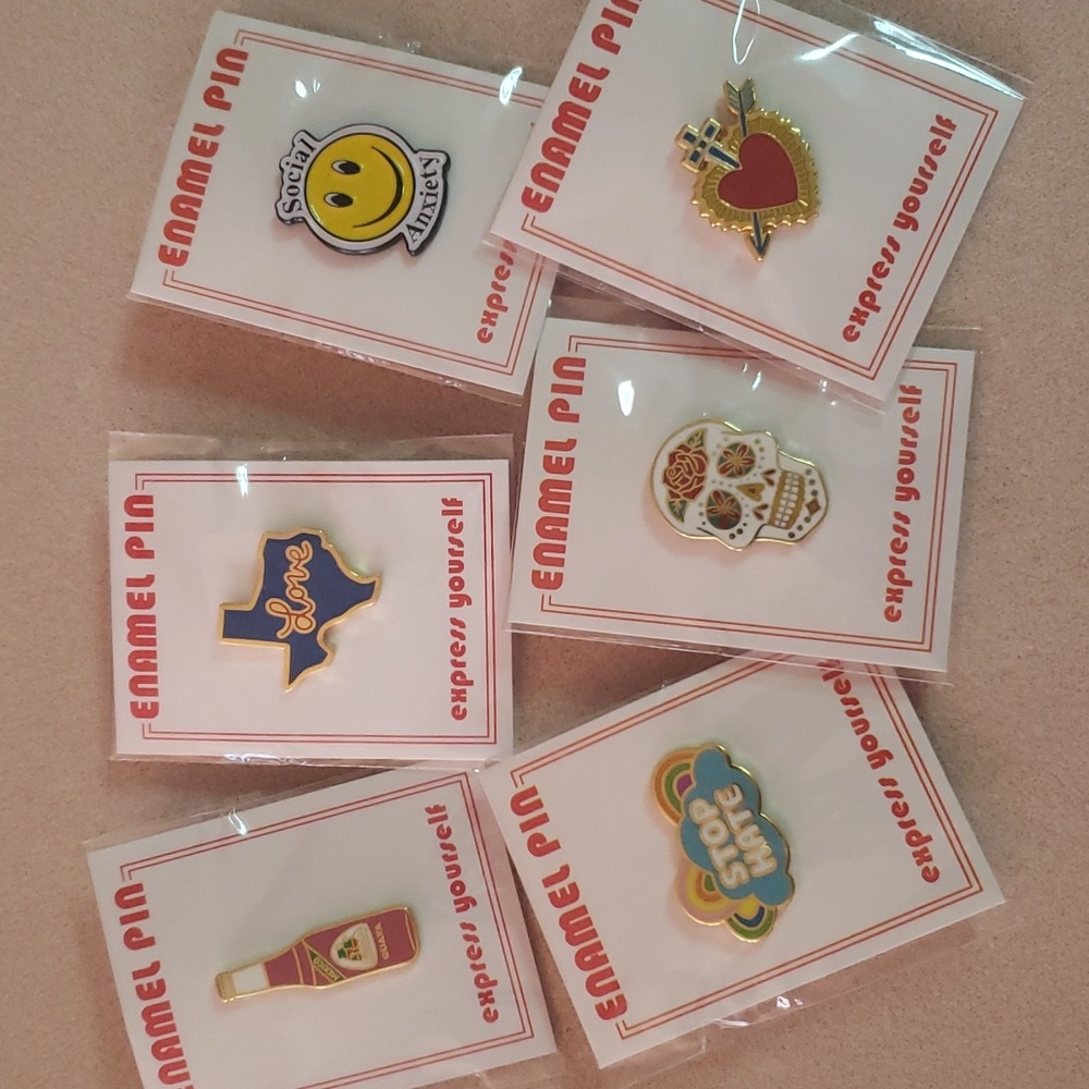 New Enamel Pins